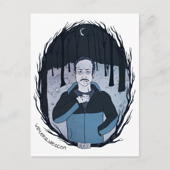 Postal "Ray" - Diapositivas de invierno (Anverso)