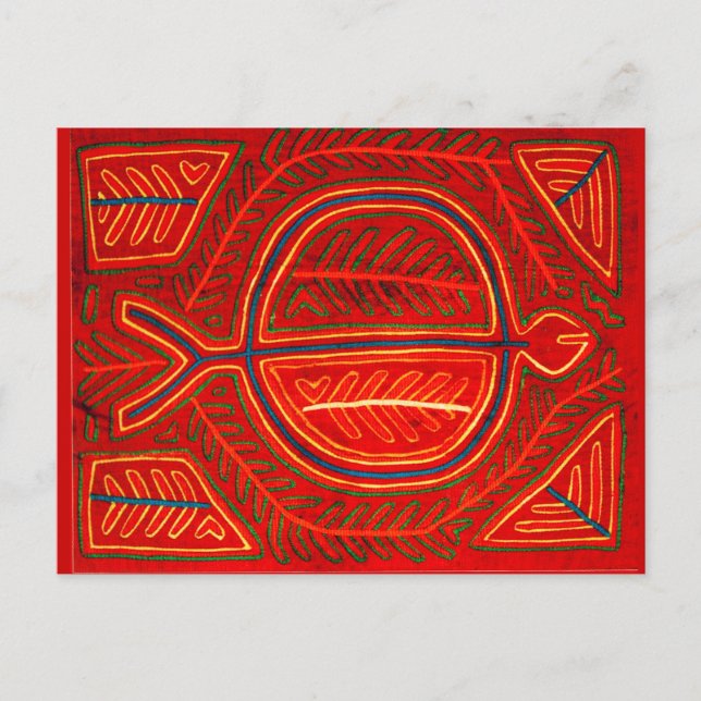 Postal Raya Mola Kuna (Anverso)