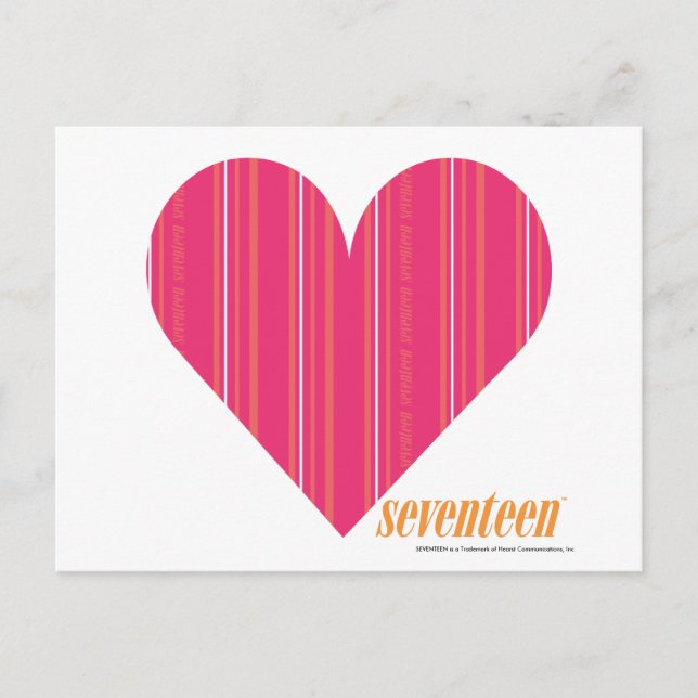 Postal Rayas delgadas Magenta 4 (Anverso)