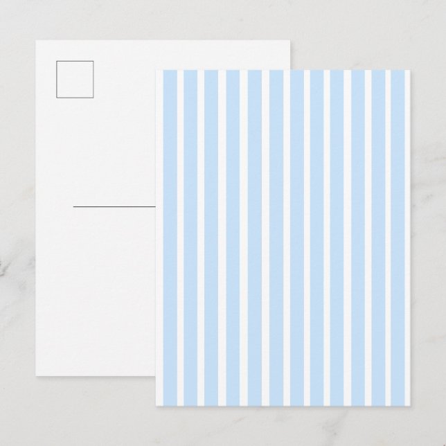 Postal Rayas Finas  (Anverso / Reverso)