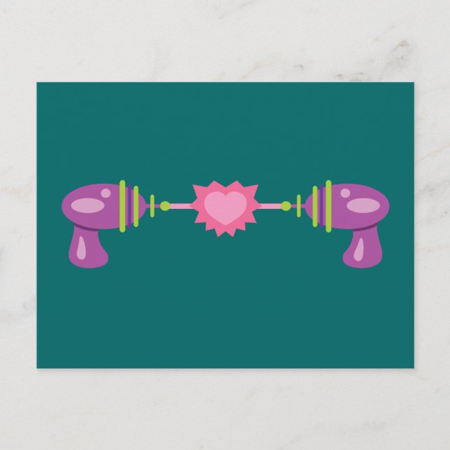 Postal Raygun Love (Anverso)