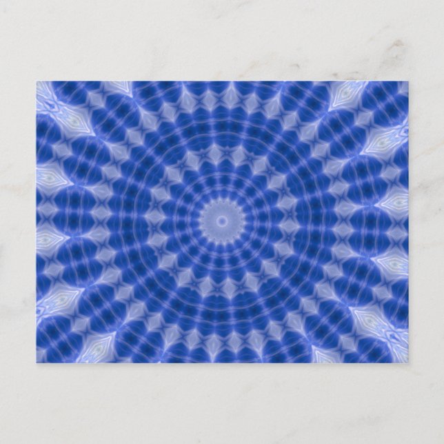 Postal Rayos_Azul (Anverso)