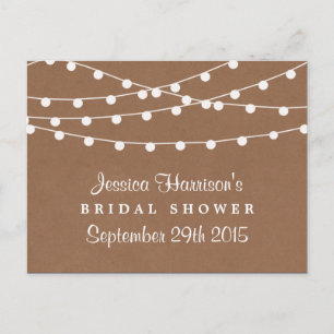 Postal Rayos De Canas En La Receta Rústica De Ducha Brida