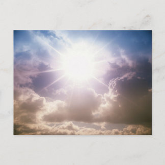 Postal Rayos de luz