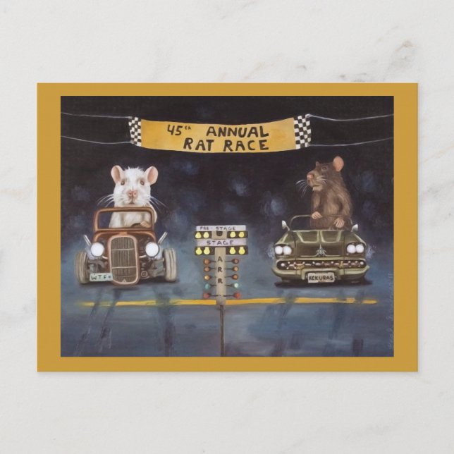 Postal Raza (Anverso)