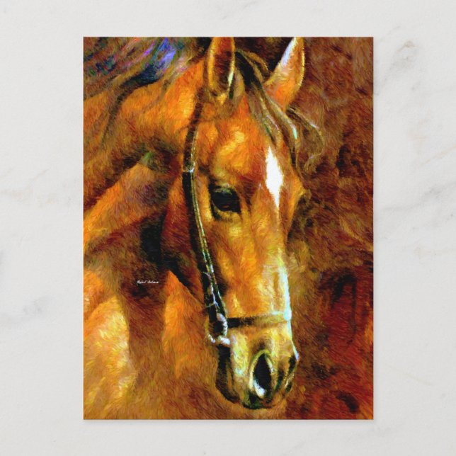 Postal Raza pura (Anverso)