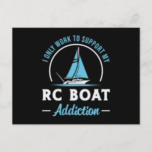 Postal RC Boat Addiction Remote Model Funny Boats RC Boat