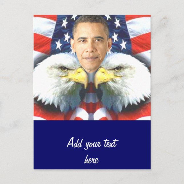 Postal Re-elegir Barack Obama_ (Anverso)