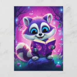 Postal Reader Racoon
