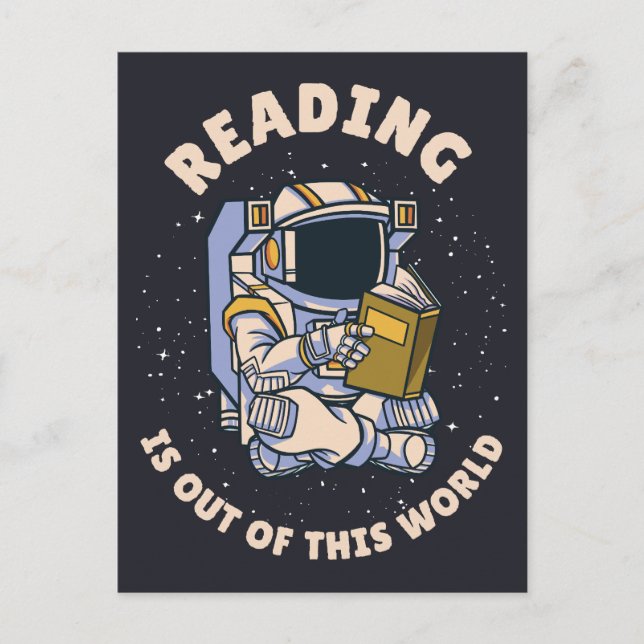 Postal Reading Is Out Of This World (Anverso)
