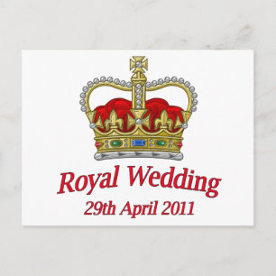 Postal Real Boda 29 de abril de 2011