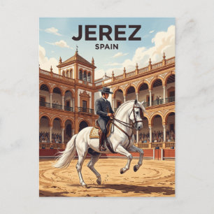 Postal Real Escuela Andaluza de Arte Ecuestre España