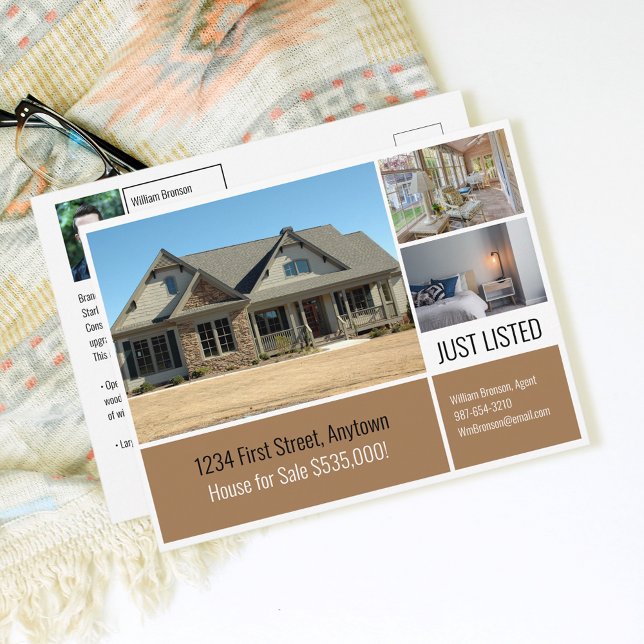 Postal Real Estate Direct Mail Suntan Beige (Subido por el creador)