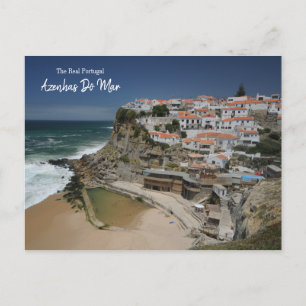Postal Real Portugal- Azenhas Do Mar Postcard
