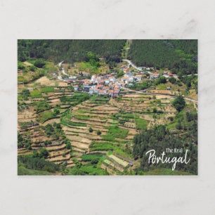 Postal Real Portugal- Espectacular granja en terraza
