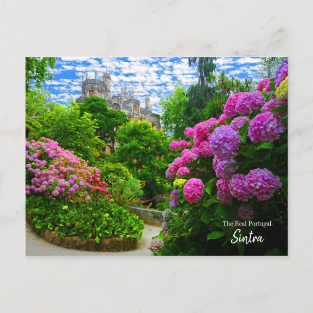 Postal real Portugal-Sintra (Anverso)