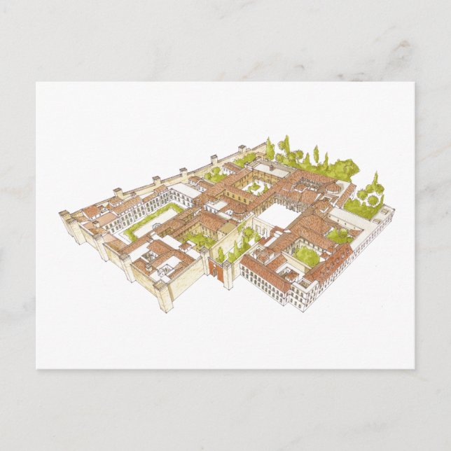 Postal Reales Alcazares (Anverso)