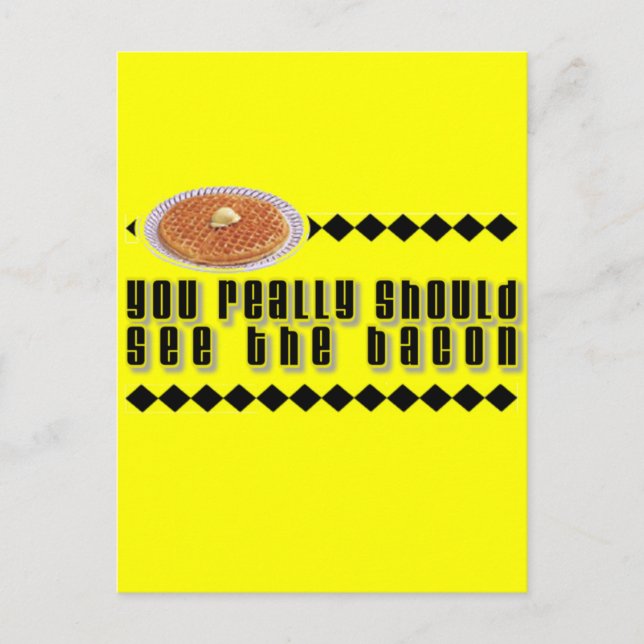 Postal Realmente deberías ver el baco (Anverso)