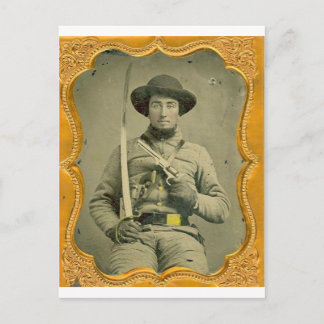 Postal Rebel Calvalryman