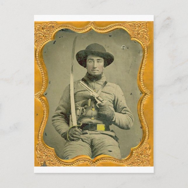 Postal Rebel Calvalryman (Anverso)