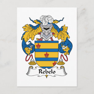 Postal Rebelo Family Crest