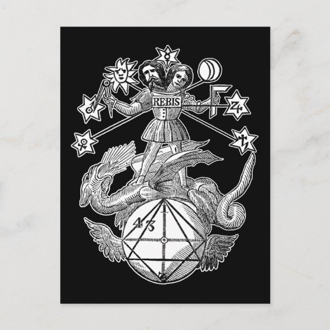 Postal Rebis (Anverso)