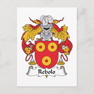 Postal Rebolo Family Crest