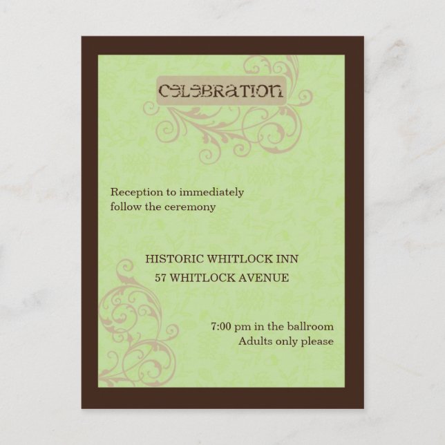 Postal Recepción de Gabby (Anverso)