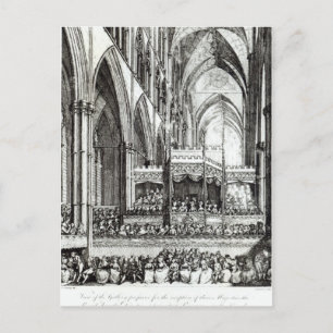 Postal Recepción en la conmemoración de Handel
