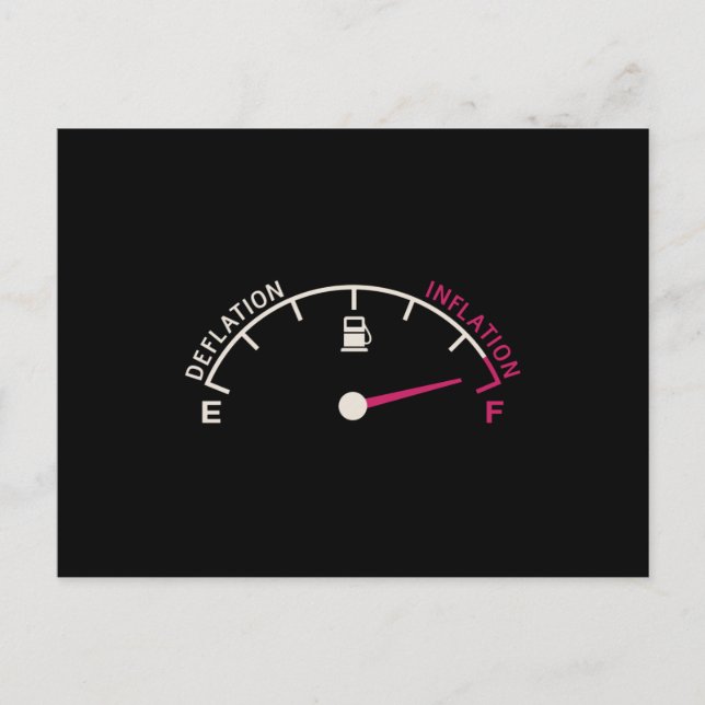 Postal Recession Deflation Fuel gauge (Anverso)