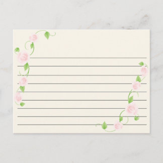 Postal Receta boda