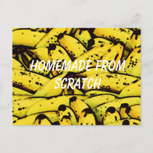 Postal Receta Cocina Chef Comida cena Destino de la comid