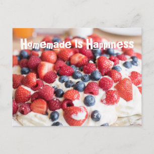 Postal Receta Cocina Chef Comida cena Destino de la comid