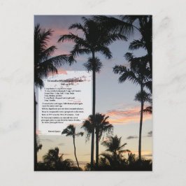 Postal Receta de Cookies de Piña