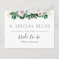 Receta de ducha de color azul floral blanco verde 
