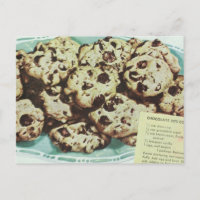 Receta de galleta de chocolate de cosecha de vinta