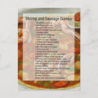 Receta de gumbo con gambas y salchichas fácil