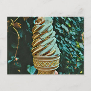 Postal Receta de helado