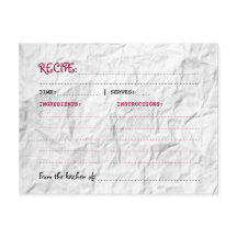 Receta De Papel Creado