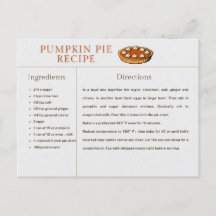 Receta de Tarta de Calabaza Día de Acción de Graci