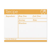 Receta simple de Naranja sin línea