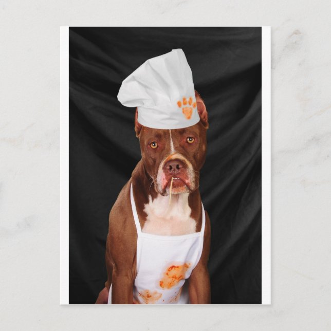 Postal Rechazo de cocina del infierno (Anverso)