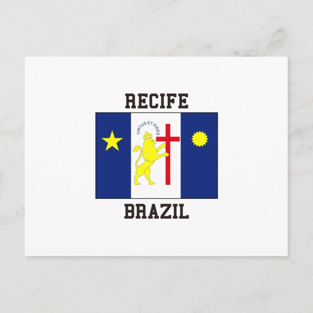 Postal Recife Brasil (Anverso)