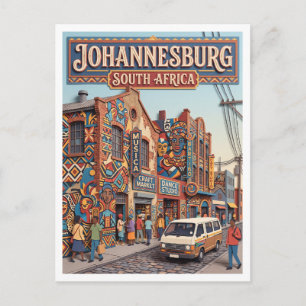 Postal Recinto Cultural de Newtown Johannesburg