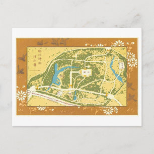 Postal Recintos antiguos del Santuario Meiji, 1920
