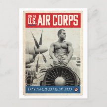 Reclutamiento de vintage US Air Corps