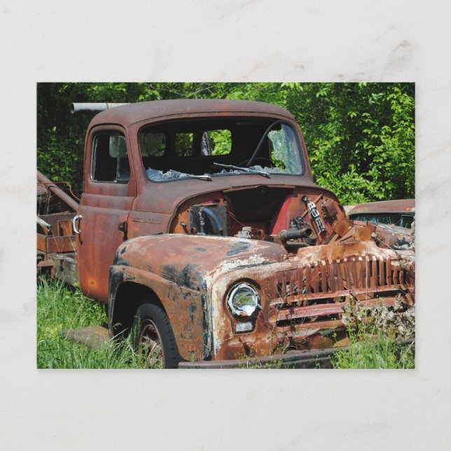 Postal Recogida internacional antigua (Anverso)