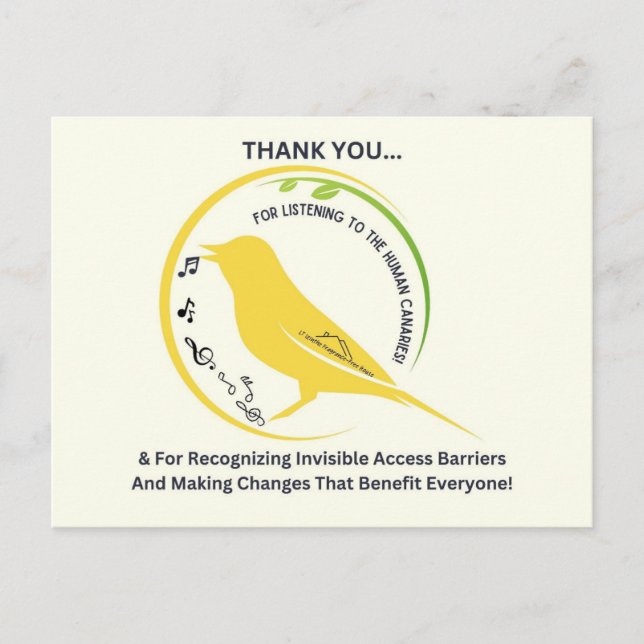 Postal Recognizing Invisible Access Barriers (Anverso)