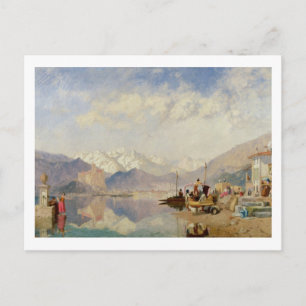 Postal Recolecciones del Lago Maggiore, Día del Mercado e