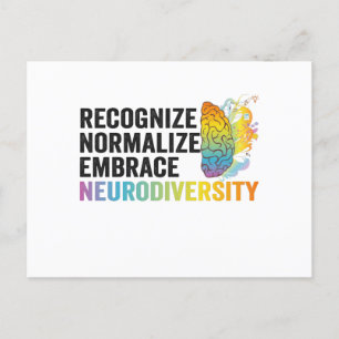 Postal Reconocer la Normalización para Adoptar la Neurodi